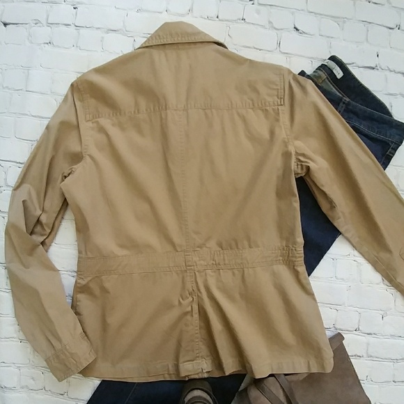 NWOT Chaps Khaki Cargo Jacket - Picture 5 of 8